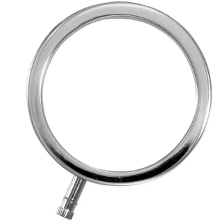 Penisring ElectraRing aus Metall Silber Ø 3,2 cm