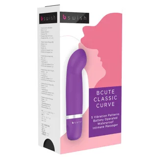 G-Punkt-Vibrator Bcute Classic Curve Flieder 11 x 2,3 cm