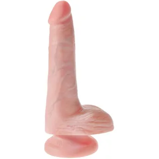 Dildo Realistisch mit Hoden Natur 13,5 x 3,8 cm