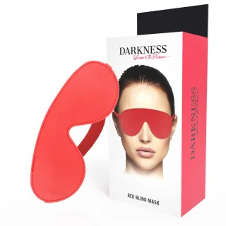 Augenbinde aus PVC Rot