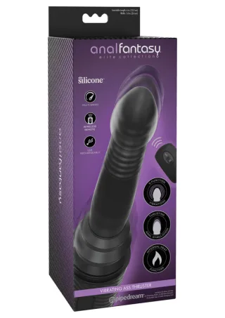 Stoß-Mich Analvibrator mit Wärmeeffekt 15,2 x 6,4 cm