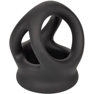 Penisring Alpha Dual Cage Ring Schwarz
