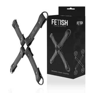 Fesselset Bound 4-Way Hogtie Schwarz