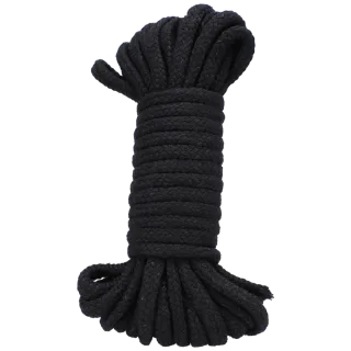 Bondage-Seil in a Bag aus Baumwolle Schwarz 975,4 x Ø 0,6 cm