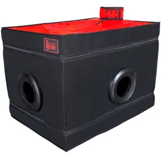 Fetisch-Toy Kink Club la Niche Cabin Schwarz & Rot