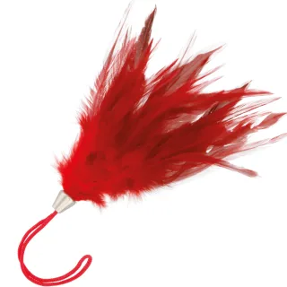 Federkitzler Rot 17 cm