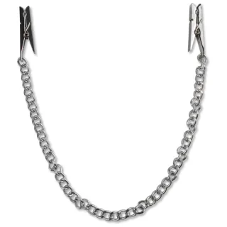 Nippelklemmen Nipple Chain Clamps Silber
