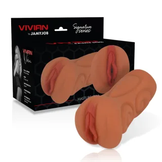 Masturbator Signature Vivian Vagina Natur 15 x Ø 8,5 cm