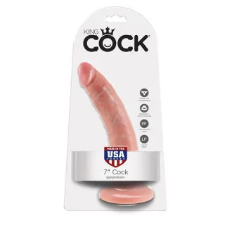 Realistischer Dildo Hautfarbe 17,8 cm
