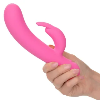 Rabbit-Vibrator First Time Wiederaufladbar Rosa 12,75 x 3,75 cm