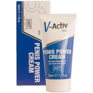 Intimpflege Hot V-Activ Penis Power Creme wärmend 50 ml