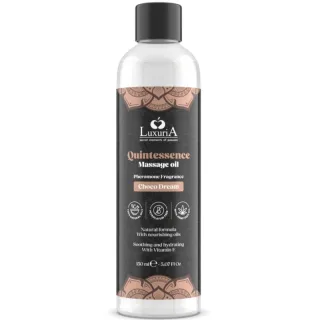 Massageöl Luxuria Quintessence mit Hanfsamenöl Schokolade 150 ml