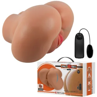 Masturbator Luna Po mit realistischer Vagina und Anus Fernbedienung