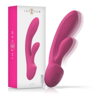 Rabbit-Vibrator Luigi Rabbit Rosa Flüssiges Silikon 10 cm