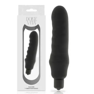 Auflegevibrator Genius Silikon Schwarz Ø 3,7 cm