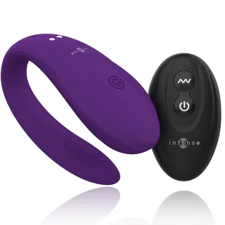 Paarvibrator Intense Bruno in U-Form Lila 6,2 x 1,55 cm