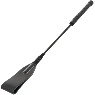 Reitgerte aus Kunstleder Schwarz 45 cm