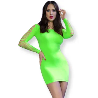Kleid Grün S/M Modell 4