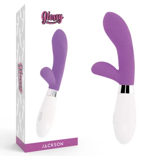 Jackson Rabbit-Vibrator Lila 12 cm