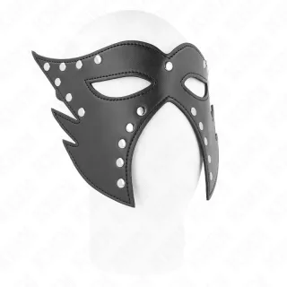 Maske Katzengesichtsmaske Modell 2 Schwarz