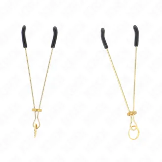 Nippelklemmen Dünne Gold