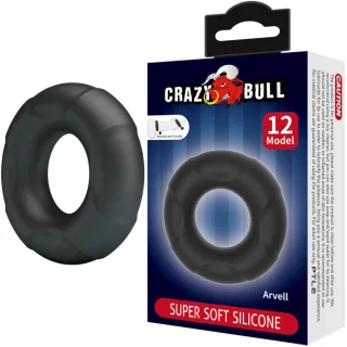 Penisring Arvell Silikonring Schwarz 2,8 cm