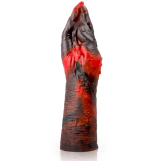 Dildo Lilith Dämon L Fantasy Schwarz 26,5 x Ø 7 cm