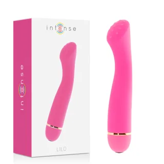 G-Punkt-Vibrator Intense Lilo mit Noppenkopf Rosa 17,7 x 3,4 cm