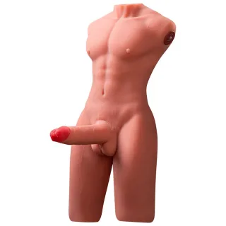 Jason Männer-Torso mit Stoßfunktion 55 cm