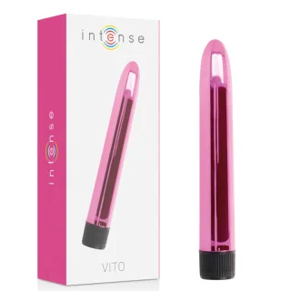 Vibrator Intense Vito mit glattem Schaft Rosa