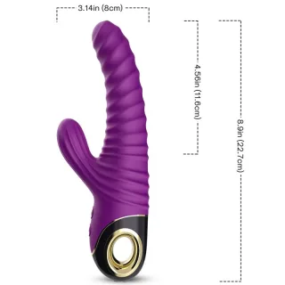 Vibrator Eternity Silikon Lila 22,8 x 6,3 cm