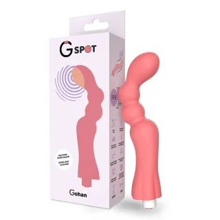 G-Punkt-Vibrator Gohan Hellrot 20 x 5 cm