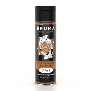 Premium 3-in-1 Massageöl mit Wärmeeffekt Cupcake 100 ml