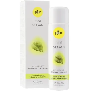 Gleitgel pjur med Vegan ohne Konservierungsstoffe 100 ml