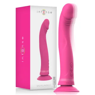 G-Punkt-Vibrator Intense Michelangelo mit Saugfuß Rosa