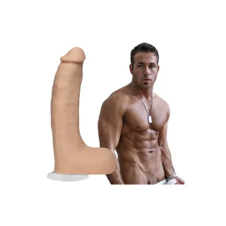 Realistischer Dildo Signature Cocks Chad White Natur 17,8 x Ø 5,1 cm