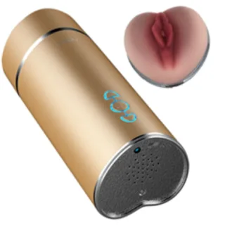 Masturbator Vibro goldene Vagina