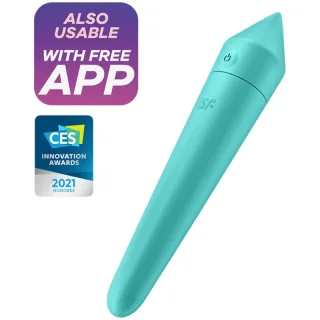 Vibrator Ultra Power Bullet 8 Türkis