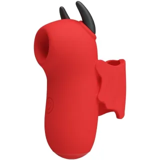 Auflegevibrator Mini-Spassspielzeuge von Magic Devil Stimulator Rot