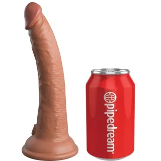 Elite Silikon-Dildo Karamell 17,8 cm