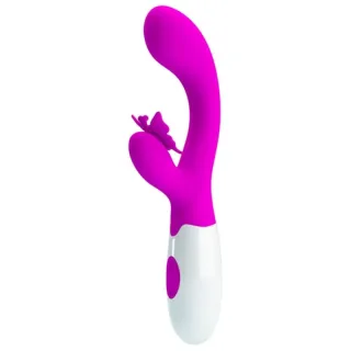 Rabbit-Vibrator High Tech Butterfly Kiss mit 30 Funktionen Lila