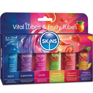 Gleitgel Vital & Fruity Kit 6 x 12 ml