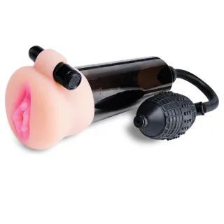 Masturbator mit Saugpumpe