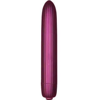 Vibrator Hera Strukturierter Bullet Silber 14,3 x 2,3 cm