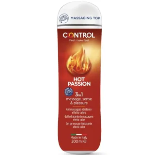 Massagegel Hot Passion 3 in 1 200 ml