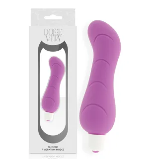G-Punkt-Vibrator Genius Silikon Lila Ø 4 cm