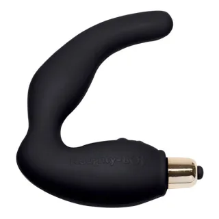 Naughty Boy g-Spot-Analplug Schwarz 10 x 2,5 cm