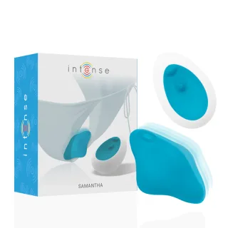 Vibrator Samantha Pantie Fernbedienung Blau