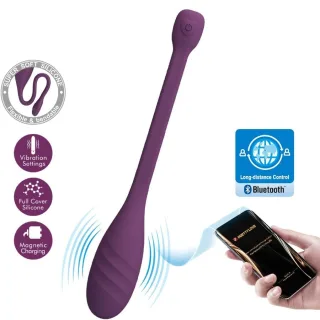 Vibrator Leviathan App-Gesteuerter Lila