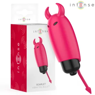 Liebeskugeln Intense Scarlet Red Demon mit Vibration Rot 9,3 x 2,4 cm